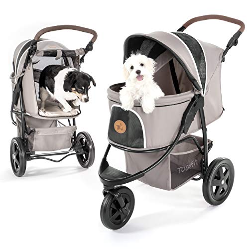 Luxury Pet Stroller for Puppy, Senior Dog or Cat