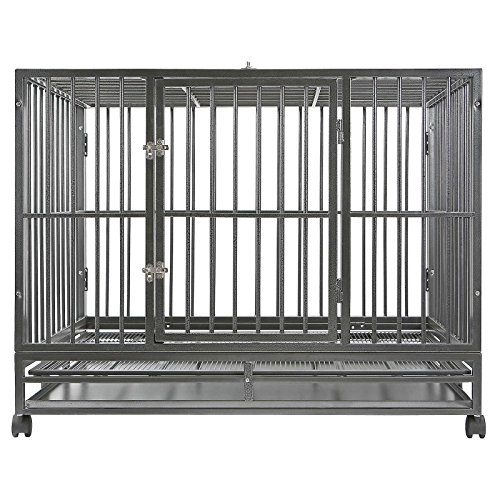 Extra Large Heavy-Duty Dog Crate Cage