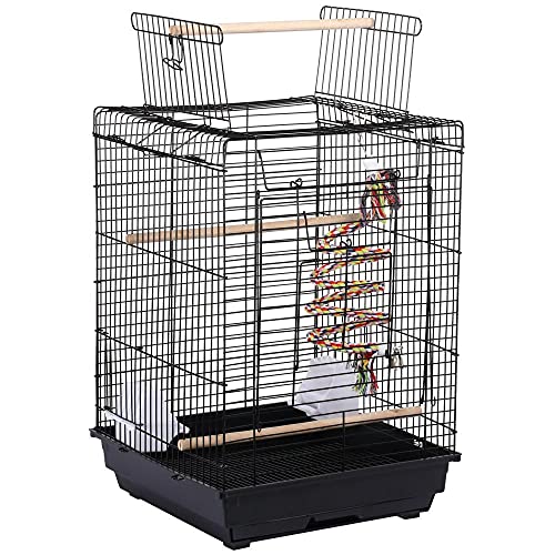 Travel Cage Carrier for Small Birds Lovebirds Cockatiels Sun Conures