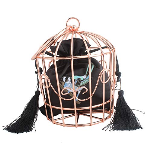 Hollow cage clutch with Birdcage suspenders