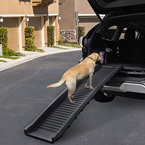 Folding Pet Dog Ramp SUV and Car Ladder Stairs
