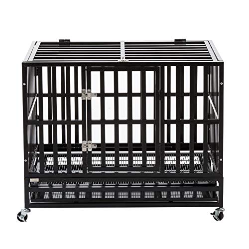 Heavy Duty Dog Cage Square Tube Crate