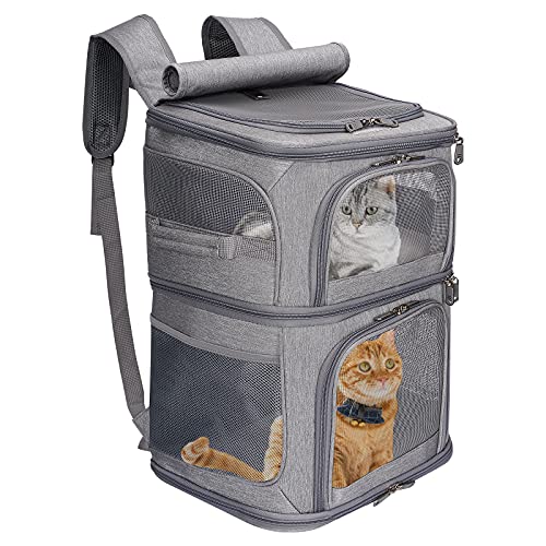 VOISTINO 2-in-1 Double Pet Carrier Backpack