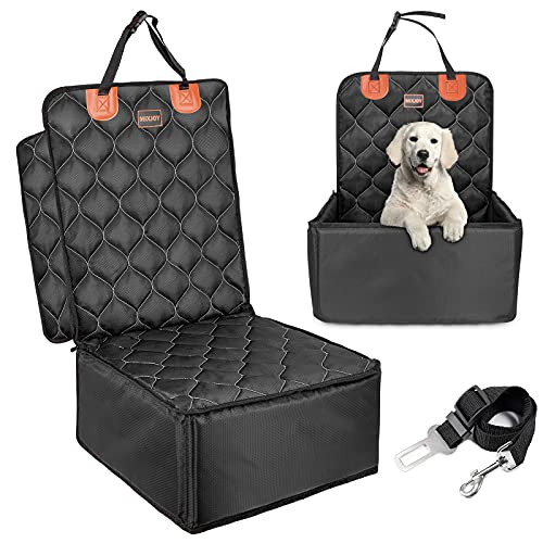 MIXJOY Pet Front Seat Cover, Dog Booster Seat