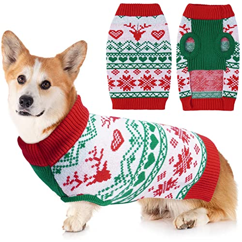 Christmas Dog Winter Sweater Costume