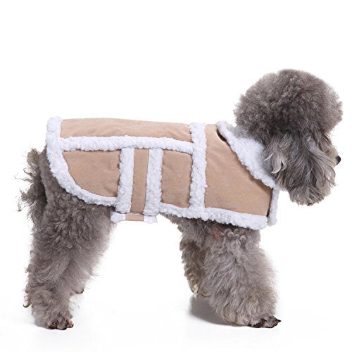 Shearling Fleece Dog Warm Coat