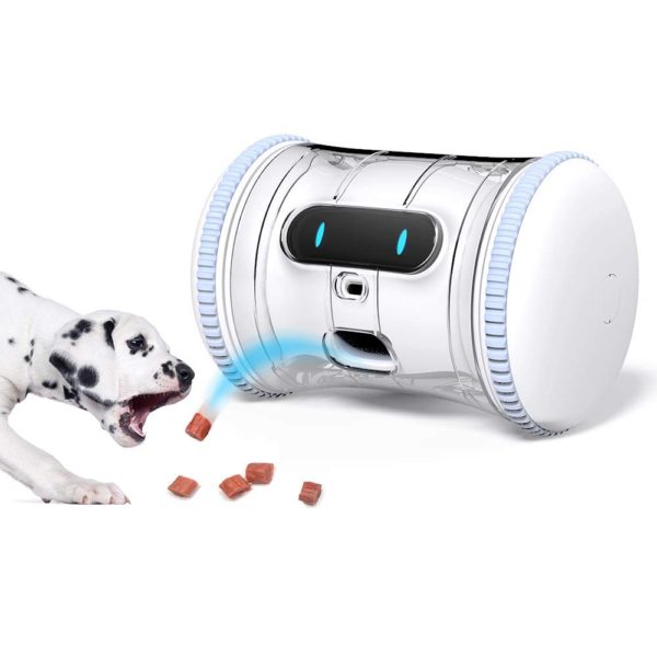 Dogs & Cats Treat Dispenser and Companion Robot