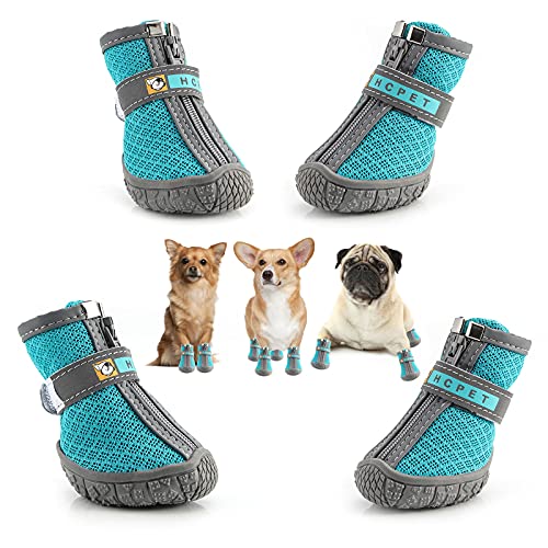 Dog Walking Shoes Booties Breathable