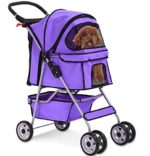 Kitten Doggie Cage Foldable Travel Carrier Strolling