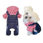 Dog Jeans Hoodies Coat Pet Clothes