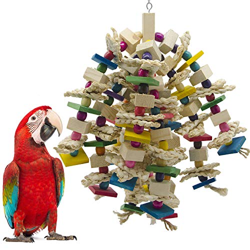 EBaokuup Large Parrot Chewing Toy