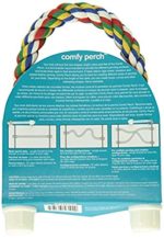 JW Pet Comfy Perch For Birds Flexible Multi-color Rope - Image 7
