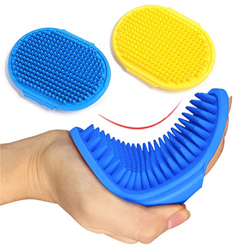 Pet Shampoo Brush Dog Bath Grooming