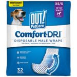 OUT! Pet Care Disposable Male Dog Diapers