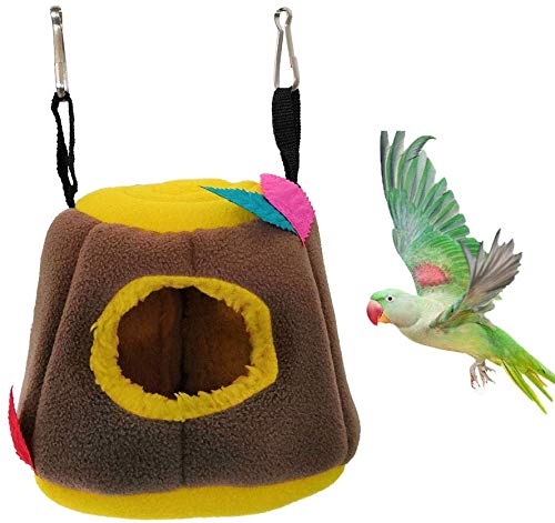 Bird Nest Hammock Hut Toy Parrot Hanging Bed