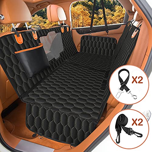 100% Scratchproof Waterproof Dog Back Seat Cover