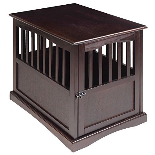 New! Wooden Furniture End Table and Pet Crate