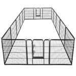 Giantex 40inch 16 Panel Pet Playpen with Door