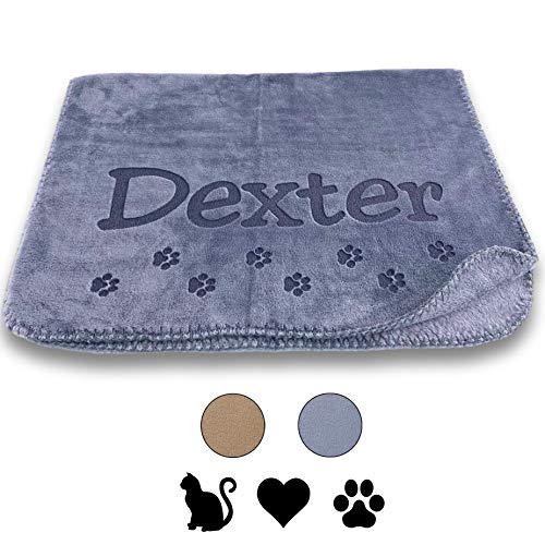Custom Catch Personalized Small Cat Bed Blanket