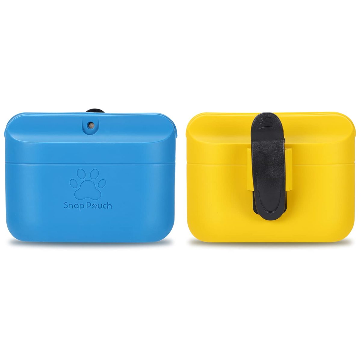 SNAP POUCH 2 Pack Silicone Dog Treat Pouch for Training