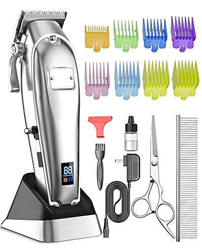 Dog Grooming Clippers Shears Trimmers for Thick Heavy Coat