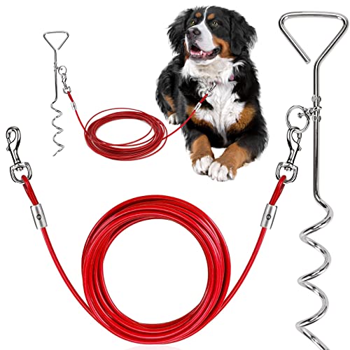 Outrav Dog Tie Out Cable & Stake Kit