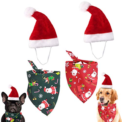 GABraden Merry Christmas Dog Bandana Reversible