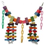 Super Bird Creations 29 by 13-Inch Rainbow Bridge Bird Toy