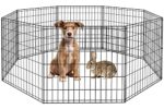 Foldable Dog Playpen Crate Fence Pet Kennel