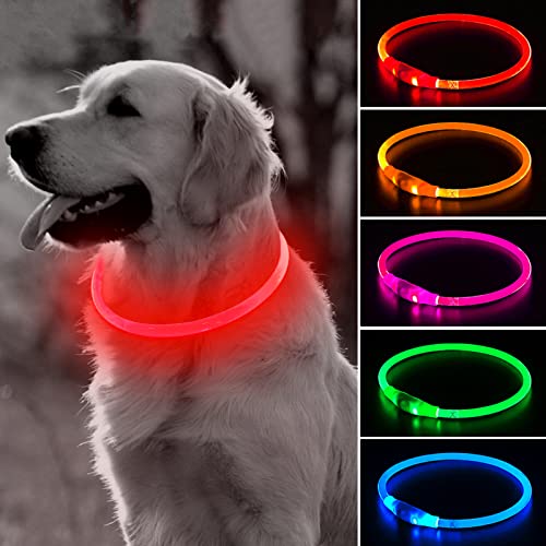 USB Rechargeable Glowing Pet Collar