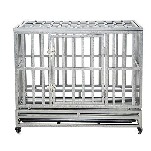 Heavy Duty Dog Cage Metal Kennel and Crate