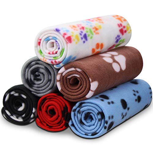 Comsmart Warm Paw Print Blanket/Bed Cover
