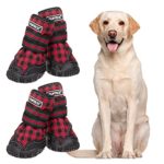 Lining Dog Boots Waterproof Dog Shoes