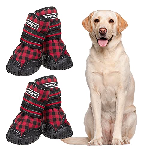 Lining Dog Boots Waterproof Dog Shoes