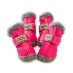 ZeroTone Warm Dog Snow Boots Waterproof
