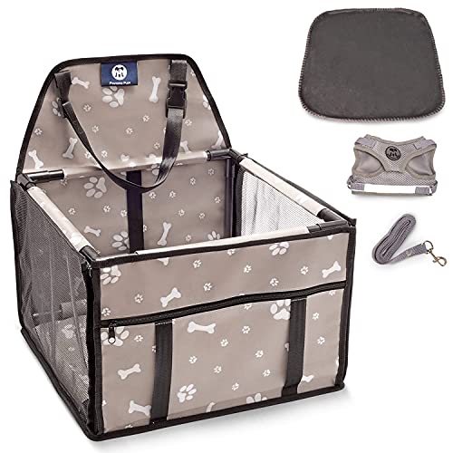 Pawsome PUPS Deluxe Dog Booster Seat Travel Set