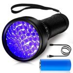 Dry Dog Urine UV Flashlight Rechargeable Blacklight