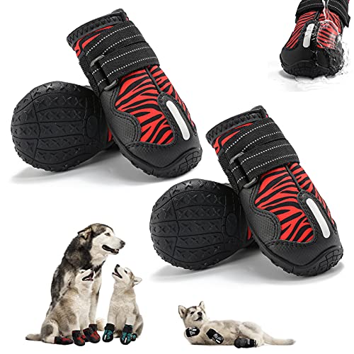 Large Snow Winter Waterproof Dog Shoe