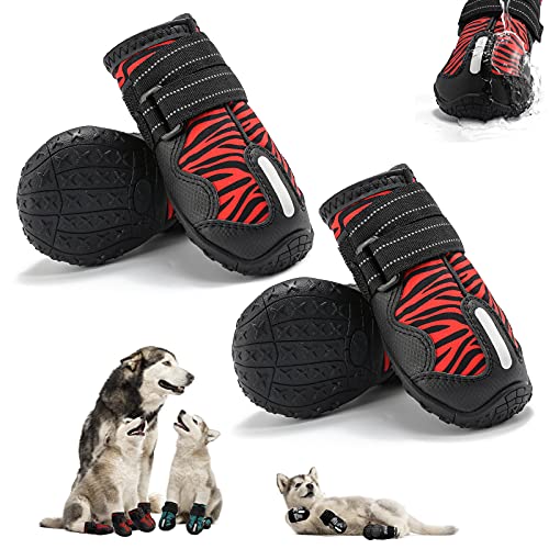 KEIYALOE Dog Shoes for Small Medium Large Dog