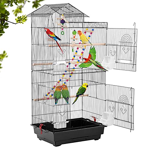 39-inch Roof Top Large Flight Parrot Bird Cage