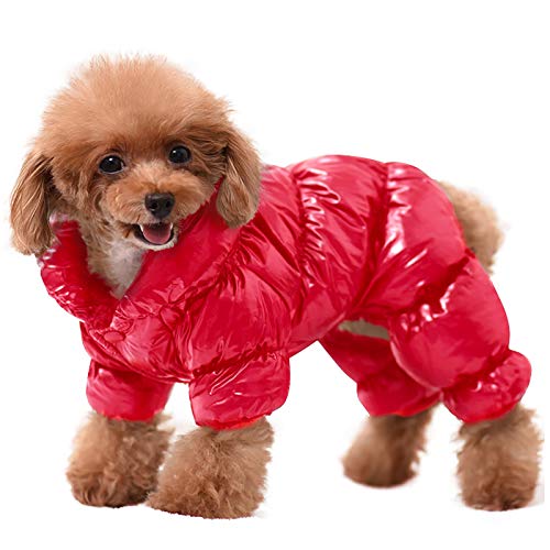 AOFITEE Winter Dog Coat Warm Waterproof Puppy Down Jacket