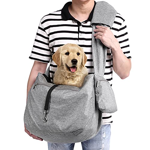 Fits 15 to 25lbs Extra-Large Dog/Cat Sling Carrier Reversible