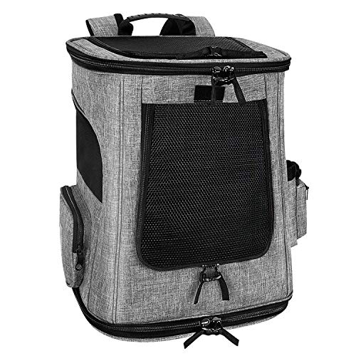 SlowTon Pet Carrier Backpack for Small Dog Cat