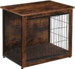 Wooden Indoor Dog Crate End Table