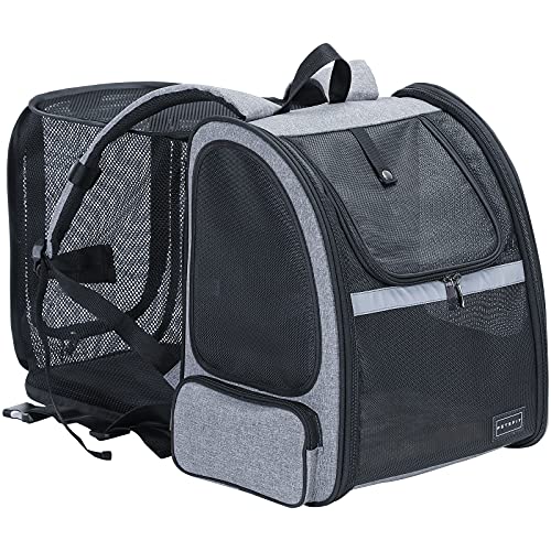 Expandable Dog Backpacks Carriers with Great Ventilation