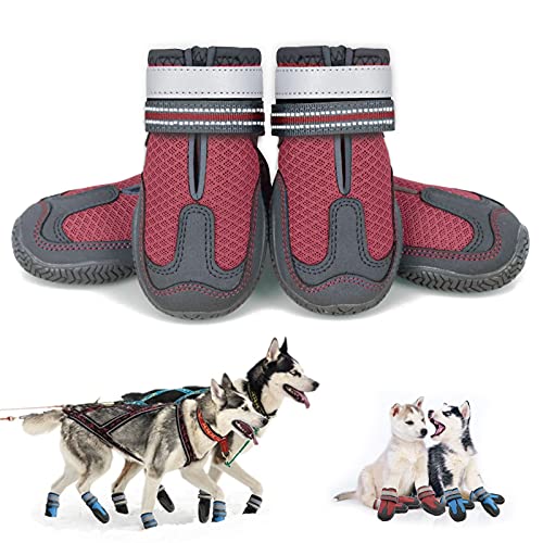 Large Outdoor Dog Shoes Dog Rain Boots