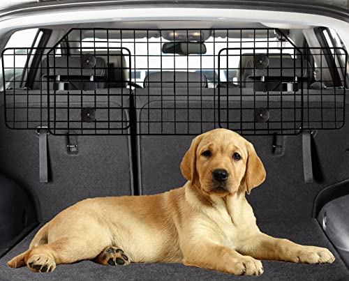 NOAMOO 38-66.5 Inches Dog Car Barrier for SUV
