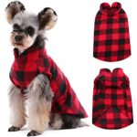 Soft Classic Plaid Basic Dog Sweater for Small Dogs