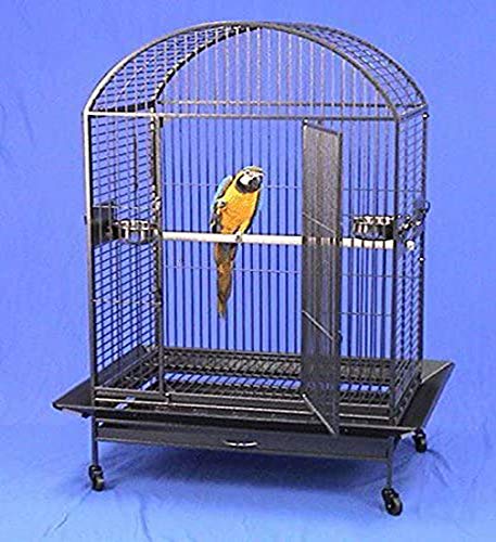 Extra Large Wrought Iron Dome Top Bird Cage