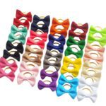 Chenkou Craft New 40pcs(20pairs) Puppy Yorkie Dog Hair Bow